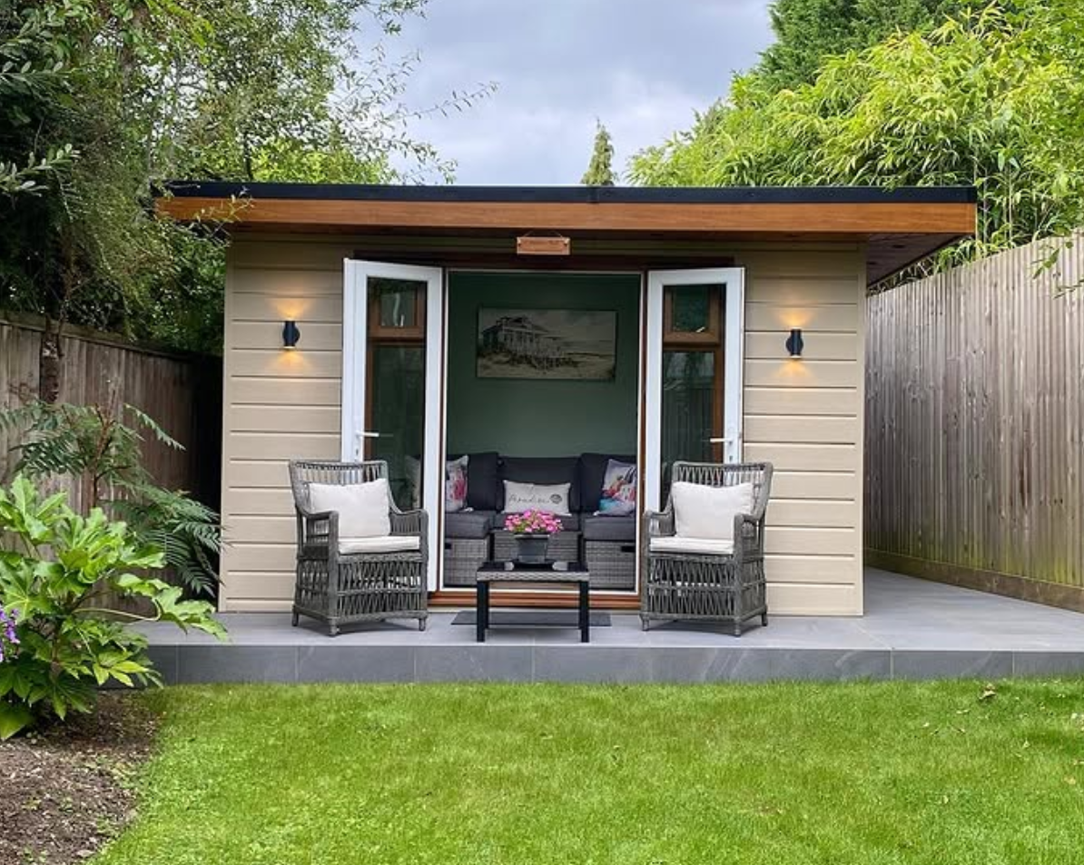 Garden lounge exterior view